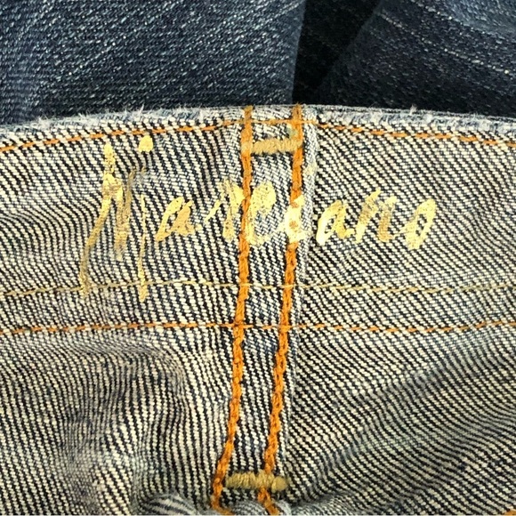 MARCIANO boot cut low rise sequin pocket Jeans - Picture 7 of 11